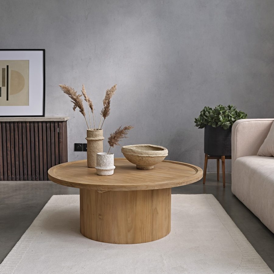table-basse-ronde-en-bois-de-teck-100-boston