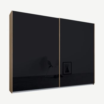 2cfb0fedca6ee1b0c6ebf70d366d965ff8d7fab0_WDIMAL042GRG_UK_Malix_2_door_225cm_Sliding_Wardrobe_Oak_frame_Basalt_Grey_Glass_doors_Standard_