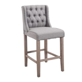HomCom-40-inch-Tufted-Counter-Height-Grey-Chair-Set-of-2-d0b4256d-9cef-4049-a78e-593bfefe6797